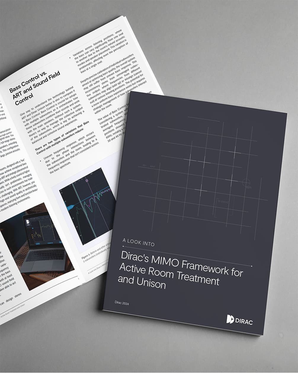 Dirac's MIMO Framework for Active Room Treatment and Unison 