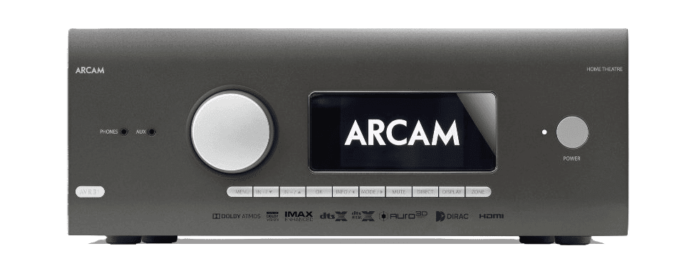 Arcam AVR31 – AV receiver, front view