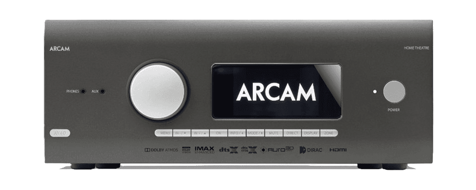 Arcam AV40 – AV processor, front view