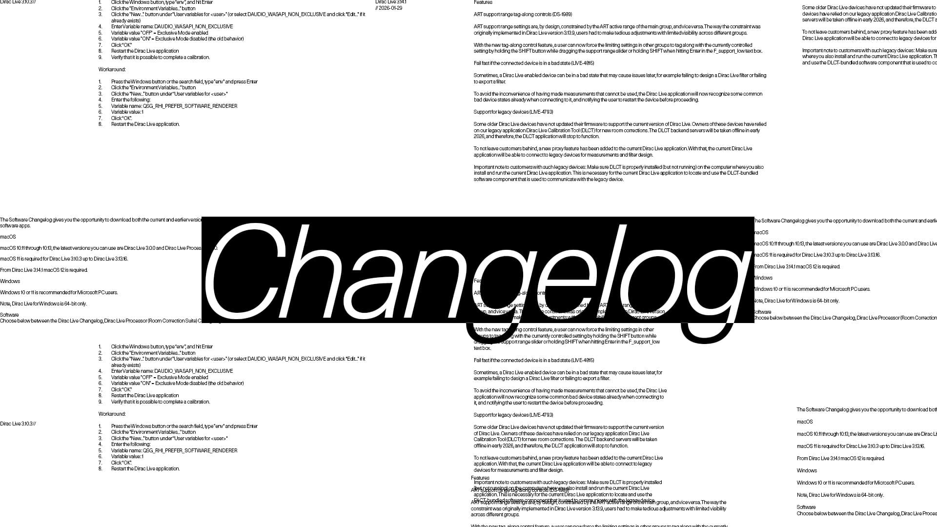 Changelog
