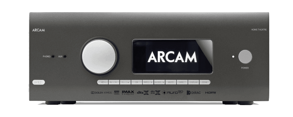 Arcam AVR21 – AV receiver, front view