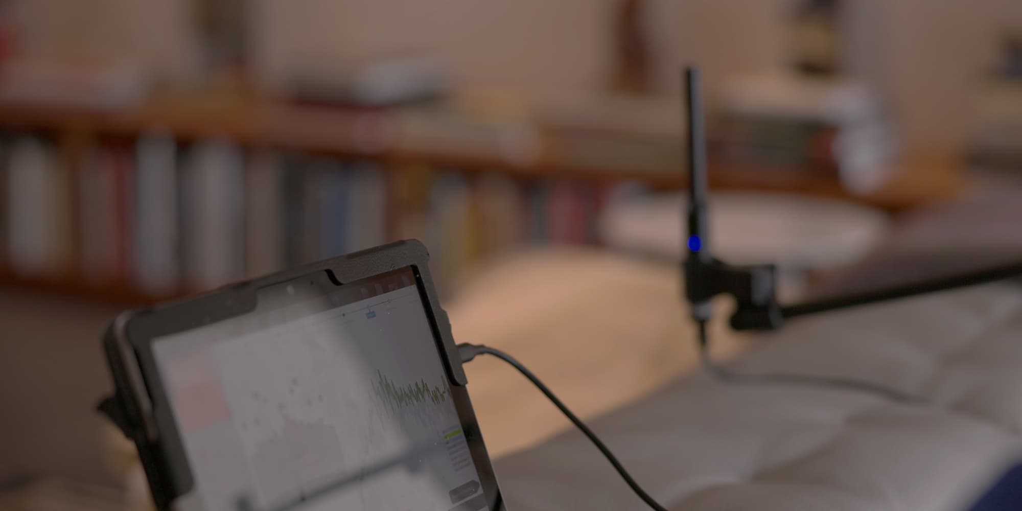 Microphone measuring Dirac Live