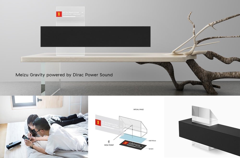 Meizu Gravity Speaker Optimized by Dirac Power Sound