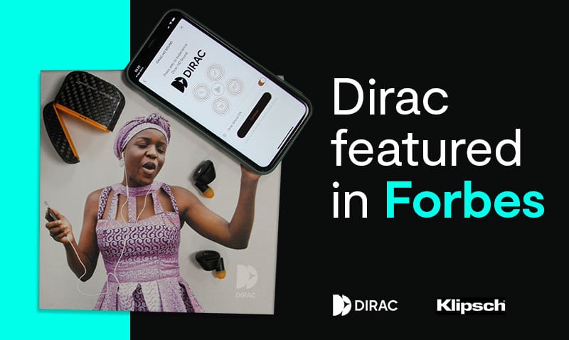 Dirac featured in Forbes